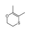 5,6-dimethyl-2,3-dihydro-1,4-oxathiine Structure