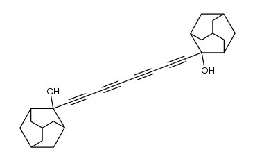 2,2'-(octa-1,3,5,7-tetrayne-1,8-diyl)bis(adamantan-2-ol)结构式