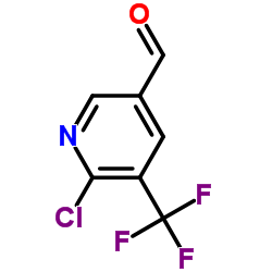 6-Chloro-5-(trifluoromethyl)-3-pyridinecarboxaldehyde structure