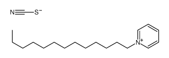 1-tridecylpyridin-1-ium,thiocyanate Structure