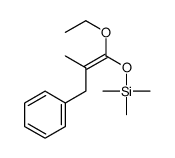 (1-ethoxy-2-methyl-3-phenylprop-1-enoxy)-trimethylsilane结构式