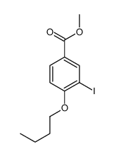 Methyl 4-butoxy-3-iodobenzoate Structure