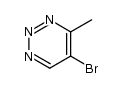 5-bromo-4-methyltriazine Structure