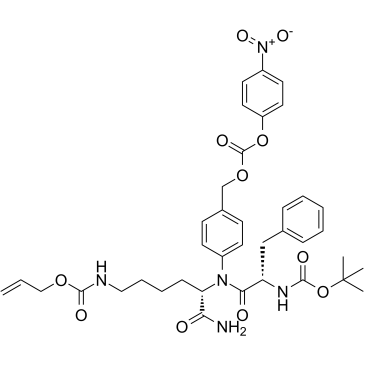 Boc-Phe-(Alloc)Lys-PAB-PNP picture