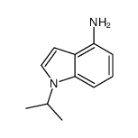 1-propan-2-ylindol-4-amine结构式