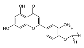 Diosmetin-d3结构式