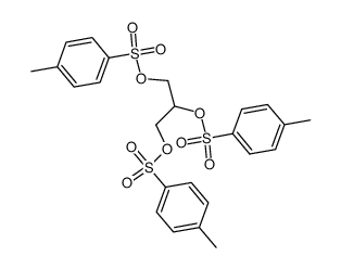 1,2,3-tris(p-toluolsulfonyloxy)-propan Structure
