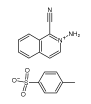 2-amino-1-cyanoisoquinolinium tosylate结构式