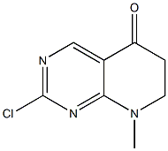 2-chloro-8-methyl-7,8-dihydropyrido[2,3-d]pyrimidin-5(6H)-one Structure