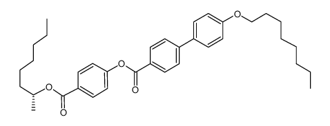 (R)-4-[(1-METHYLHEPTYLOXY)CARBONYL]PHENYL 4'-OCTYLOXY-4-BIPHENYLCARBOXYLATE picture