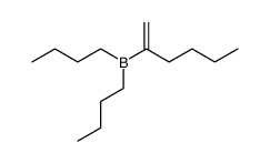 dibutyl(hex-1-en-2-yl)borane结构式