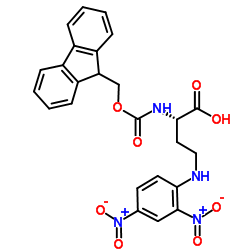 FMOC-DAB(DNP)-OH结构式