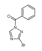 1-benzoyl-3-bromo-1,2,4-triazole Structure