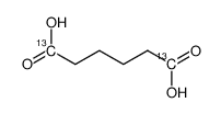 hexanedioic acid Structure