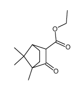 2-carbethoxy-3-oxo-4,7,7-trimethylbicyclo<2,2,1>heptane结构式