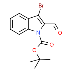 TERT-BUTYL 3-BROMO-2-FORMYL-1H-INDOLE-1-CARBOXYLATE picture