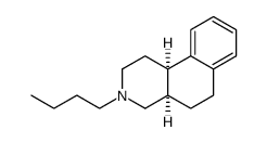 cis-3-butyl-1,2,3,4,4a,5,6,10b-octahydrobenzisoquinoline结构式