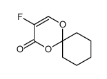 3-Fluoro-1,5-dioxaspiro[5.5]undec-3-en-2-one Structure