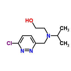 2-{[(6-Chloro-3-pyridazinyl)methyl](isopropyl)amino}ethanol结构式