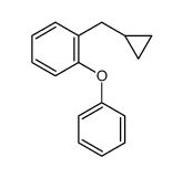 1-cyclopropylmethyl-2-phenoxybenzene Structure