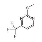 4-三氟甲基-2-甲硫基嘧啶结构式