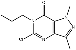 5-Chloro-1,3-dimethyl-6-propyl-1,6-dihydro-7H-pyrazolo[4,3-d]pyrimidin-7-one picture