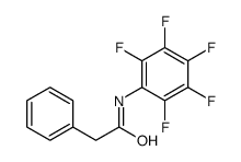 N-(2,3,4,5,6-pentafluorophenyl)-2-phenylacetamide结构式