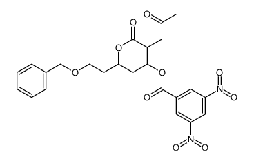 2,4,6-trideoxy-4,6-dimethyl-2-(2-oxopropyl)-7-O-(phenylmethyl)-glycero-manno-heptono-1,5-lactone 3-(3,5-dinitrobenzoate) picture