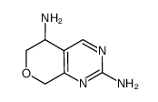 6,8-dihydro-5H-pyrano[3,4-d]pyrimidine-2,5-diamine结构式