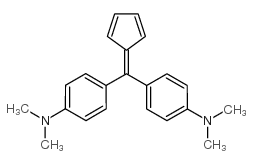 Bis[p-(dimethylamino)phenyl]fulvene Structure