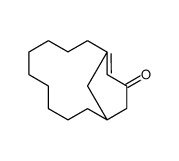 (1R)-bicyclo[9.3.1]pentadec-11-en-13-one结构式