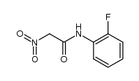 N-(2-fluorophenyl)-2-nitroacetamide Structure