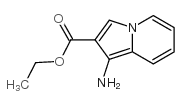 2-Indolizinecarboxylicacid,1-amino-,ethylester(8CI)结构式