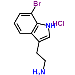 2-(7-溴-1H-吲哚-3-基)乙胺盐酸盐图片