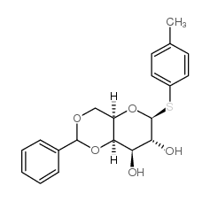 4-Methylphenyl 4,6-O-benzylidene-1-thio-b-D-galactopyranoside structure