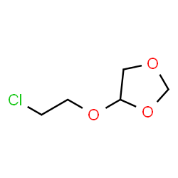 1,3-Dioxolane,4-(2-chloroethoxy)- structure