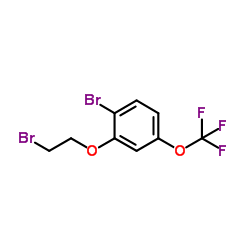 1-Bromo-2-(2-bromoethoxy)-4-(trifluoromethoxy)benzene Structure