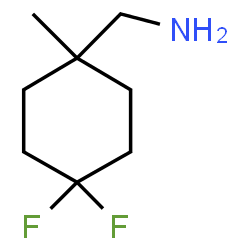 (4,4-difluoro-1-methylcyclohexyl)methanamine Structure