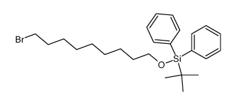 1-bromo-9-(tert-butyldiphenylsilyloxy)nonane Structure