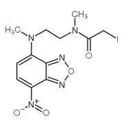 2-碘-n-甲基-n-(2-(甲基(7-硝基苯并[c][1,2,5]噁二唑-4-基)氨基)乙基)乙酰胺图片