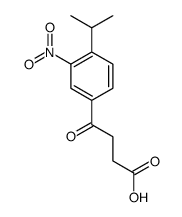 4-(3-nitro-4-propan-2-ylphenyl)-4-oxobutanoic acid Structure