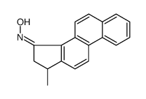 (NE)-N-(17-methyl-16,17-dihydrocyclopenta[a]phenanthren-15-ylidene)hydroxylamine结构式