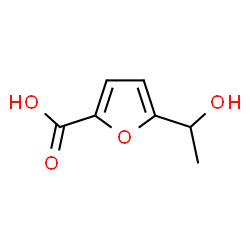 2-Furancarboxylic acid, 5-(1-hydroxyethyl)- (9CI) picture
