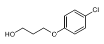 3-(4-chlorophenoxy)propan-1-ol Structure