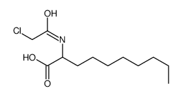 2-[(2-chloroacetyl)amino]decanoic acid Structure