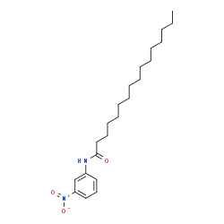 Hexadecanamide, N-(3-nitrophenyl)-结构式