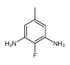 2-Fluoro-5-methyl-1,3-benzenediamine结构式