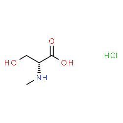 N-Me-D-Ser-OH.HCl structure
