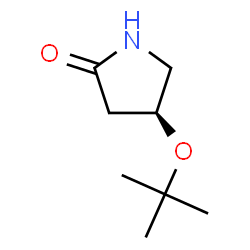 2-Pyrrolidinone,4-(1,1-dimethylethoxy)-,(4S)-(9CI) structure