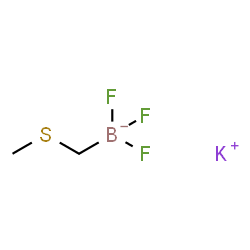 Potassium (thiomethyl)methyltrifluoroborate Structure